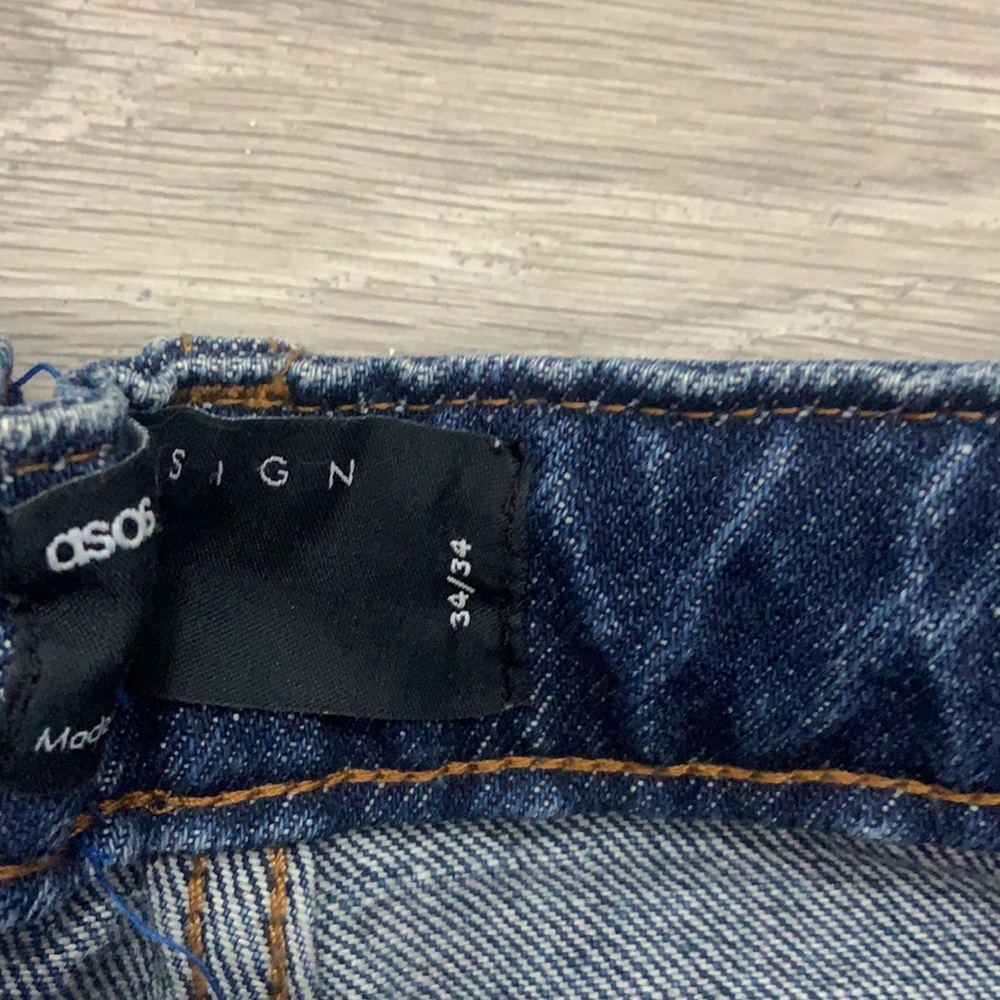 ASOS Design High Rise Dad Jean - Picture 4 of 4